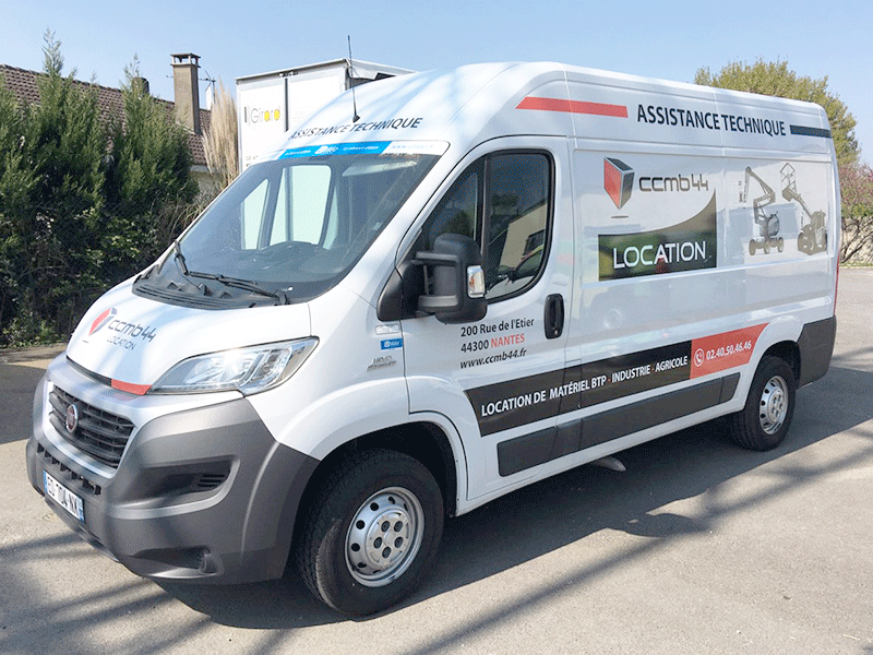 Adhésif utilitaire, marquage voiture et camion » Label Enseigne