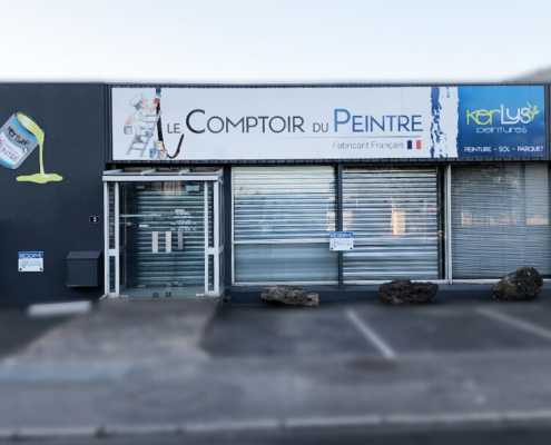 Enseigne panneau dibond Zone industrielle Nantes Est (44)