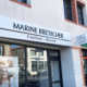 Enseigne lettres découpées en PVC coiffeur Clisson