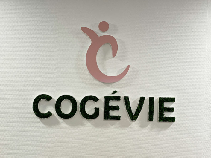 Pose d'enseigne végétale gestionnaire de frais de santé nantes